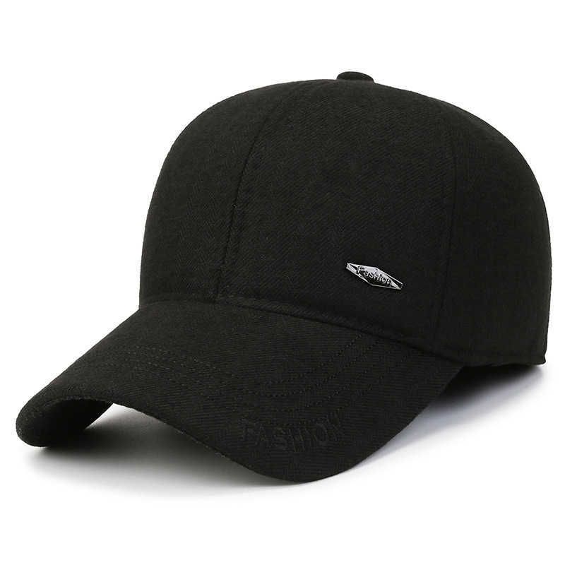黒い野球帽2