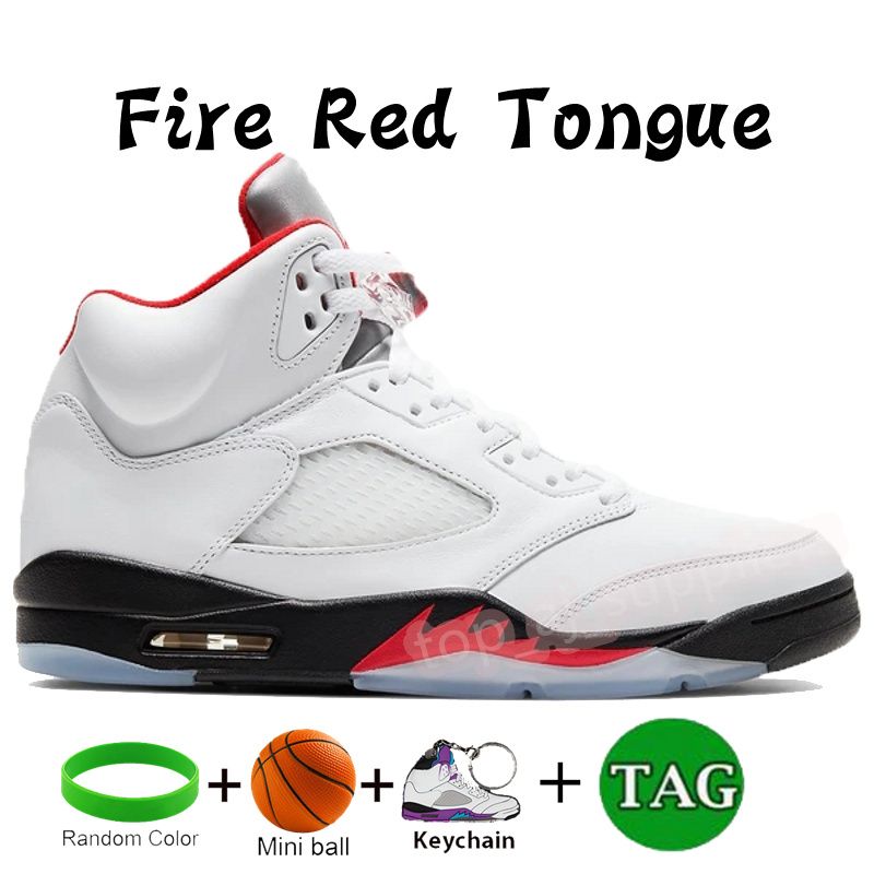 13 Fire Red Silver Tongue