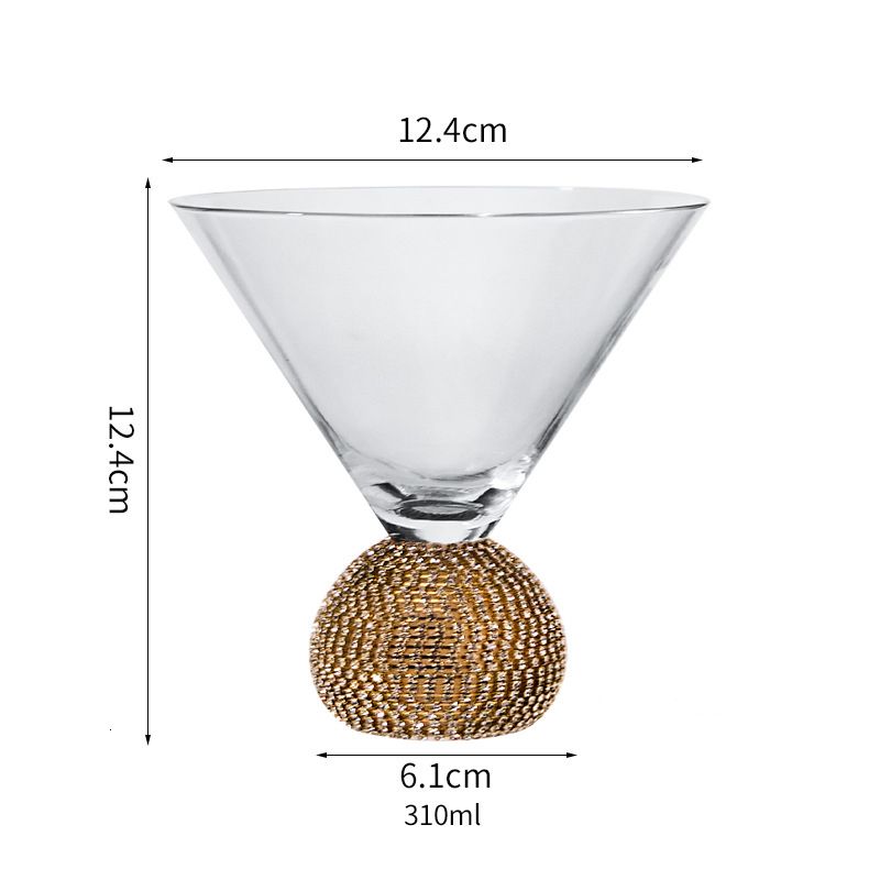 1pcs clear cocktail