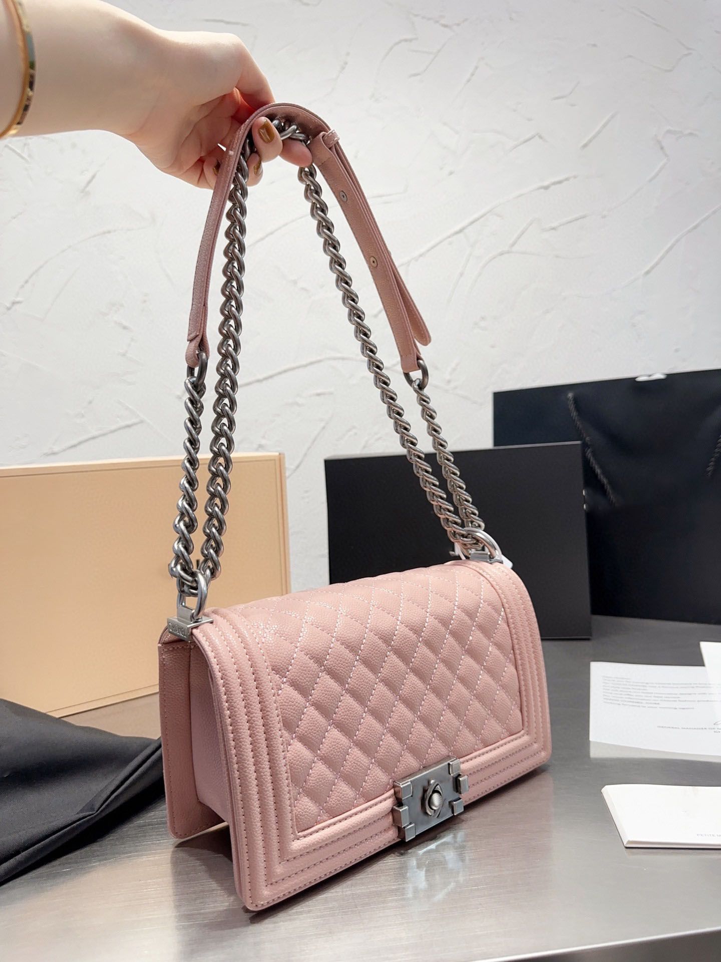 Chanel boy 25cm new arrivals