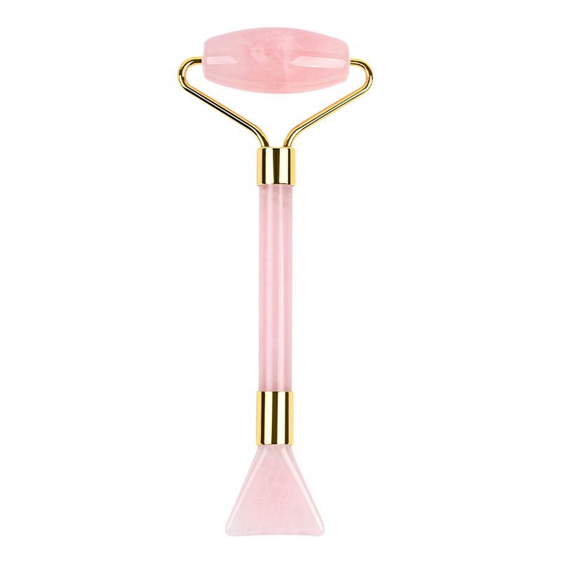 A-Rose quartz face roller