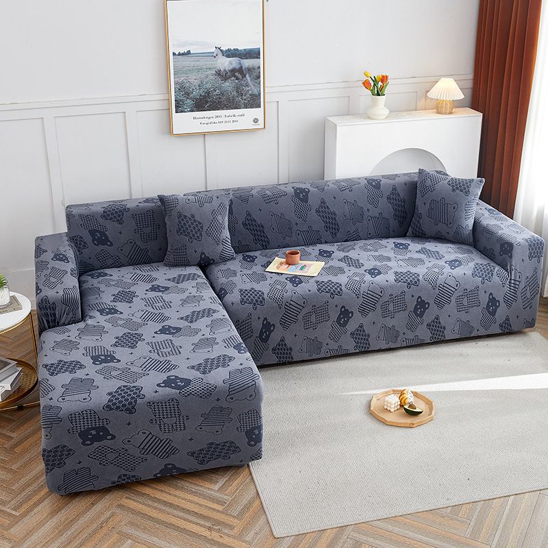 Gris foncé simple (90-140 cm)