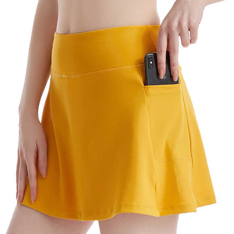 Short Skirt 21w190 Turmeric-S