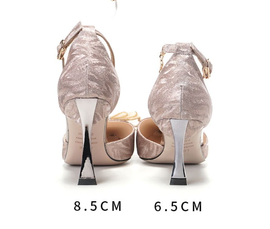 Heel height 6.5cm