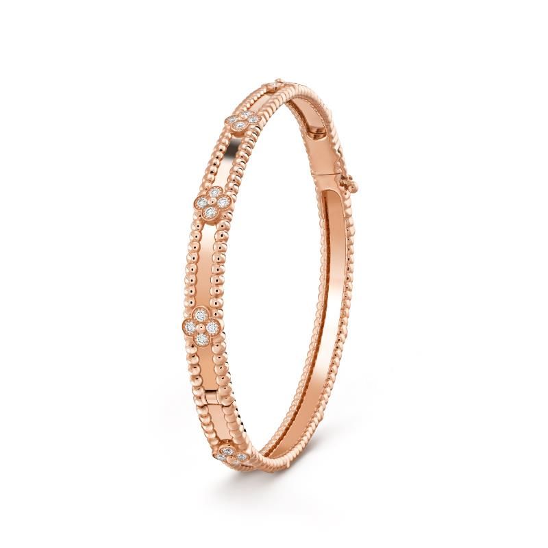 Pulsera de 16 tamaño de oro rosa