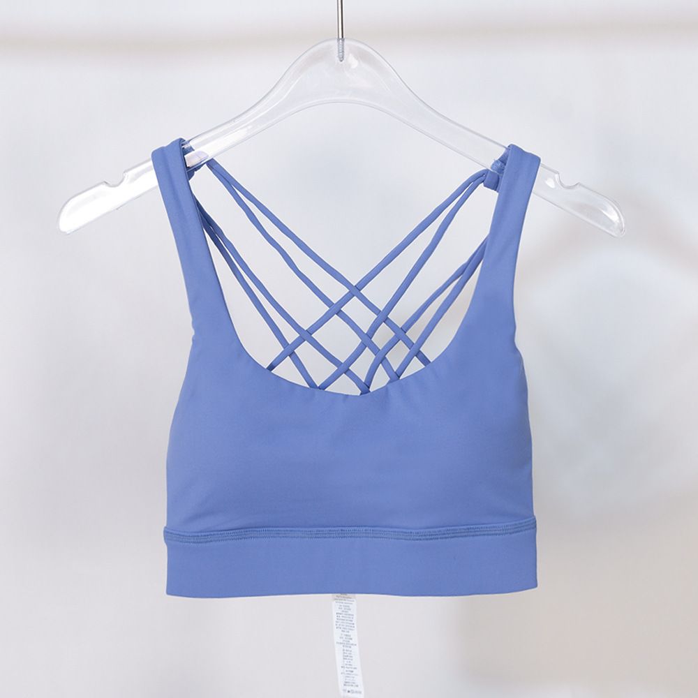 Haze Blue Oito Striped Bra