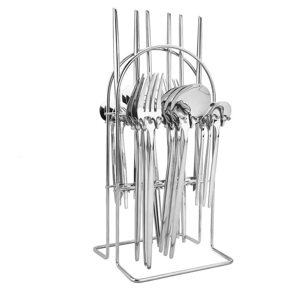 silver 24pcs rack