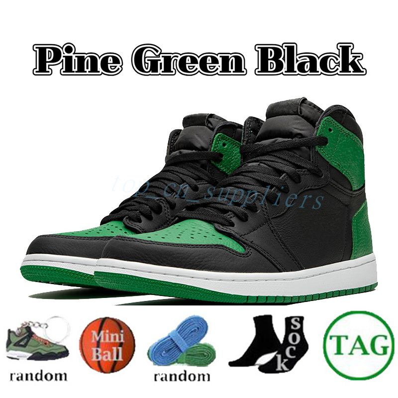 #32-hög tallgrön svart