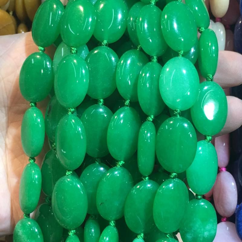 Maleisische Jade Stone 13x18mm 45 cm