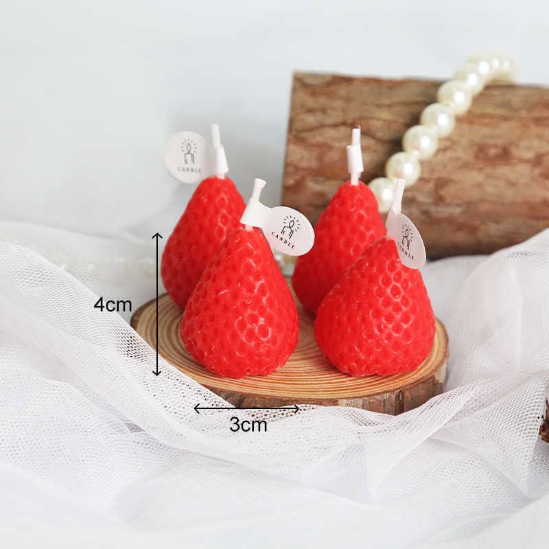 Strawberry Red-4pcs