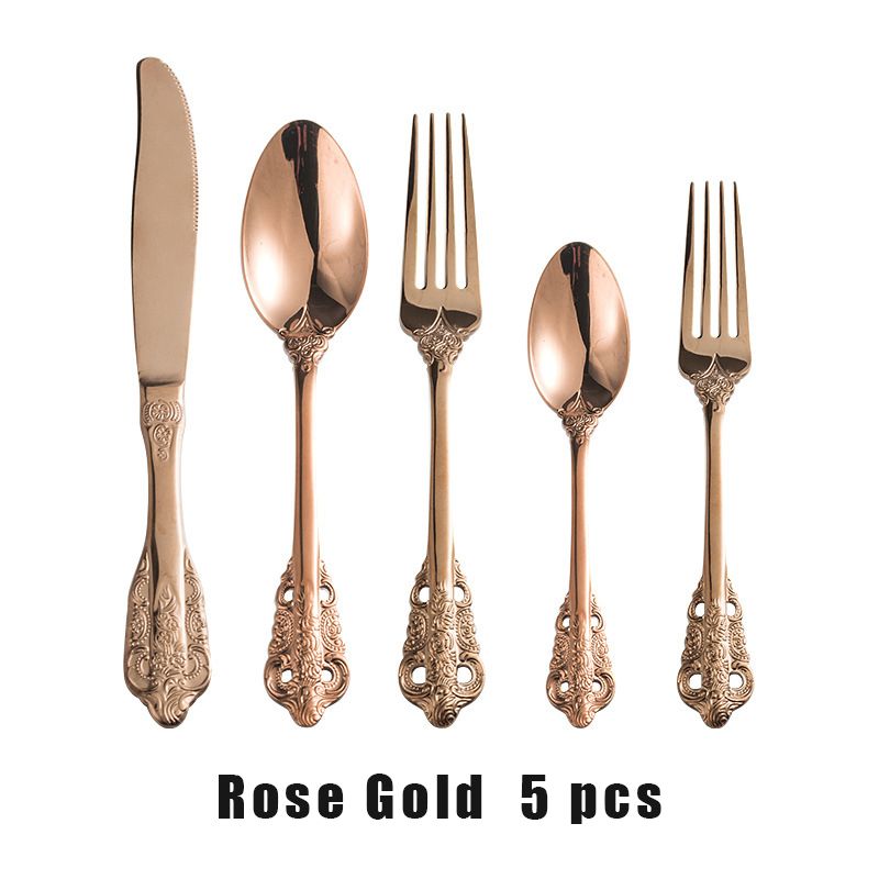 Rose Gold 5pcs