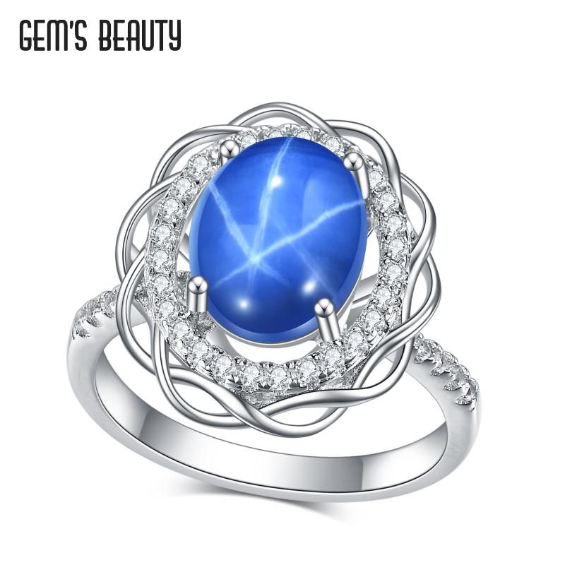 Китайская лабораторная звезда Sapphire 925 Sterling