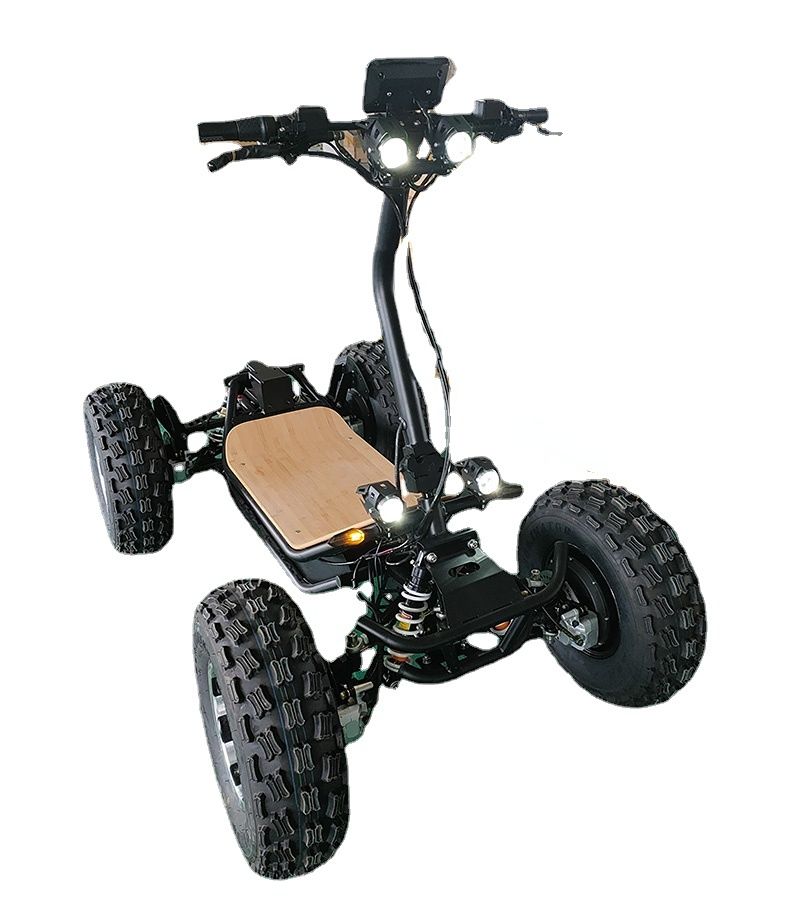 vocal Inclinado Querer Cool 4 Wheel Off Road Electric Scooter 6000W Electric ATV 4*4 Driving With  LED Light Electric Atv For Hunting From Wistone2k, $8,251.42 | DHgate.Com