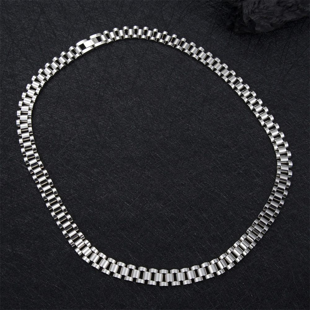 Collier en argent 56 cm x 10 mm