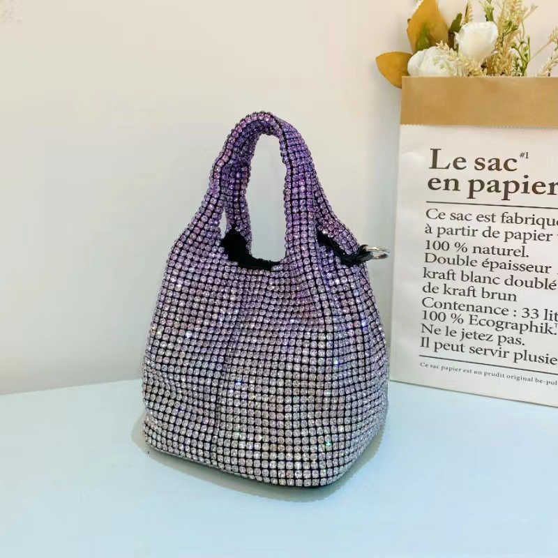 purple mini bag