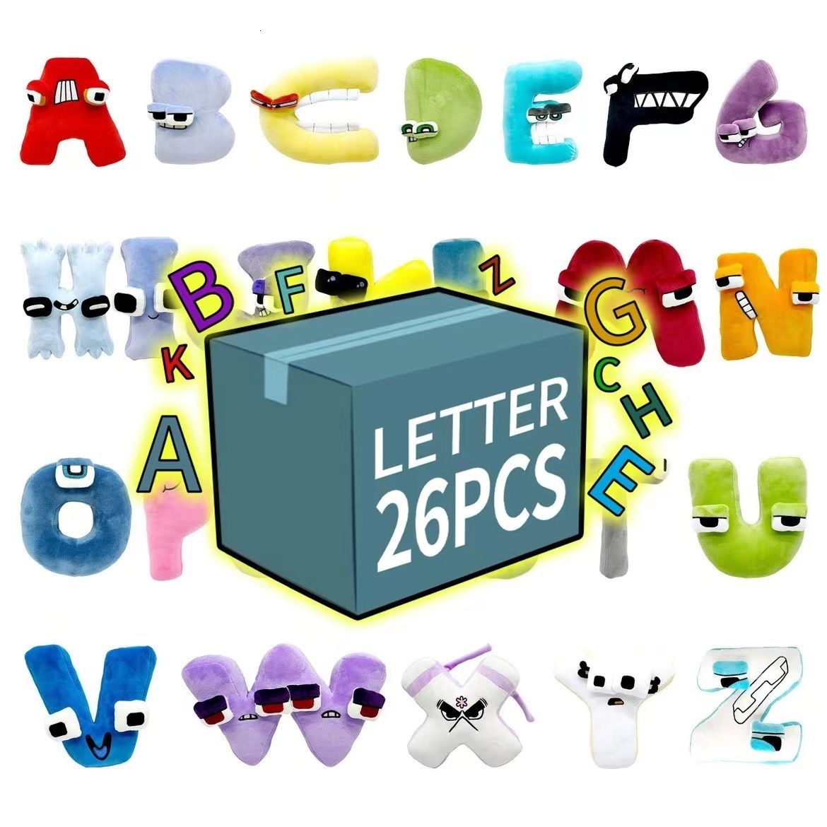 Alphabet Lore Plush Stuffed Soft Toy Free Shipping + Superior Quality