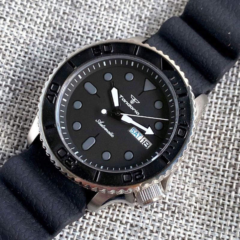 brush black bezel