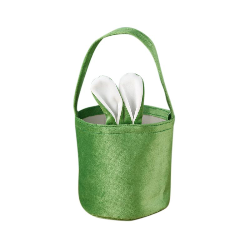 Зеленая пасхальная сумка