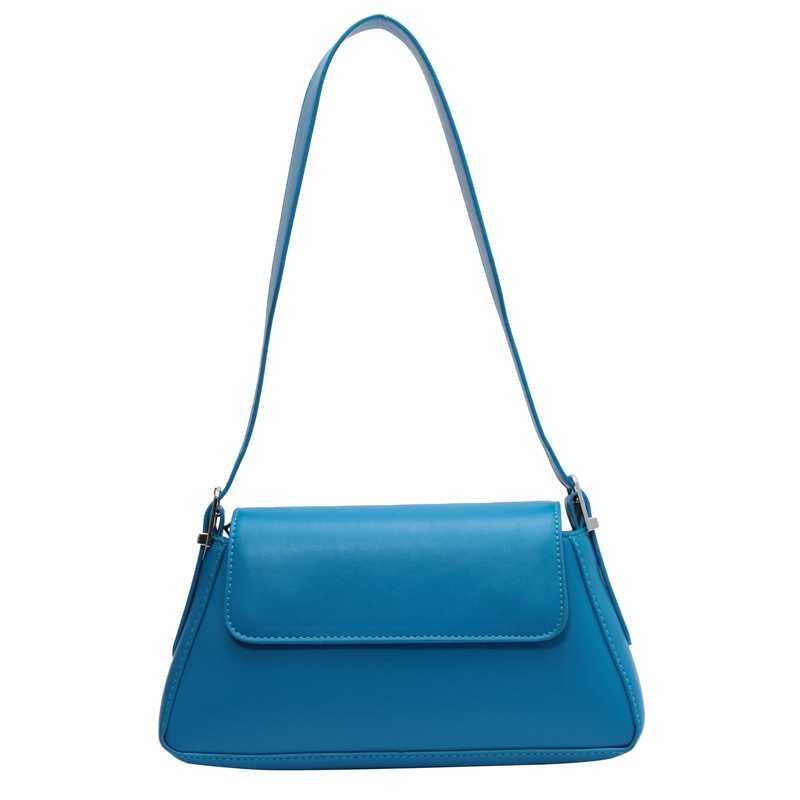 blue shoulder bag-(20cmmax length30cm)