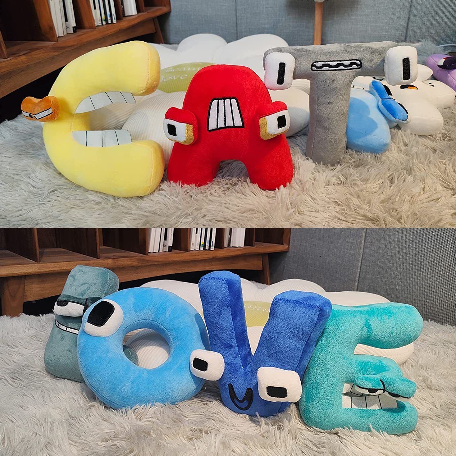 New Plush Alphabet Lore But are Toy Stuffed Animal Doll Letters