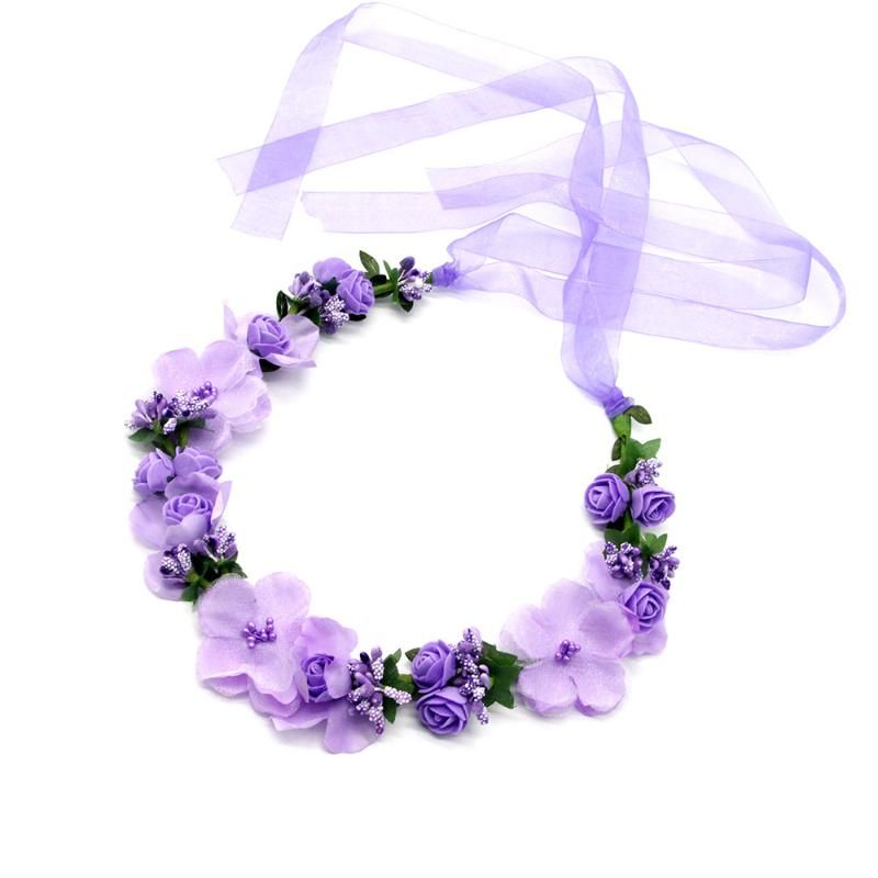 purple garland