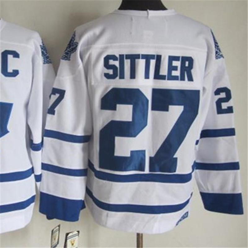 Retro Hockey 27 Darryl Sittler Jersey 17 Wendel Clark 13 Mats Sundin 93  Doug Gilmour 28 Tie Domi 7 Tim Horton 14 Dave Keon 1 Johnny Bower 16 Darcy  Tucker Vintage CCM From 20,82 €