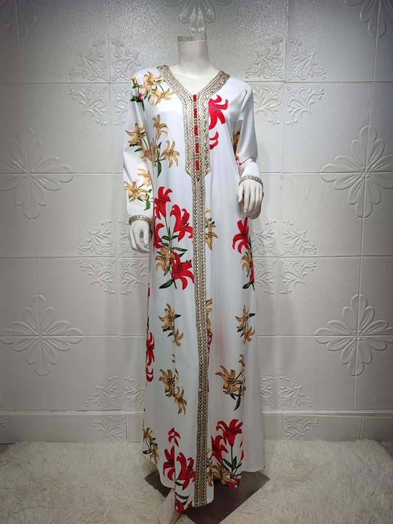 abaya branco S