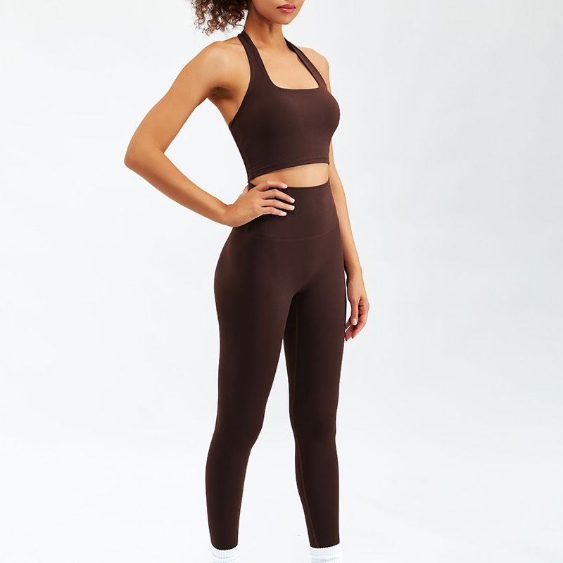 Brown Yoga Set1