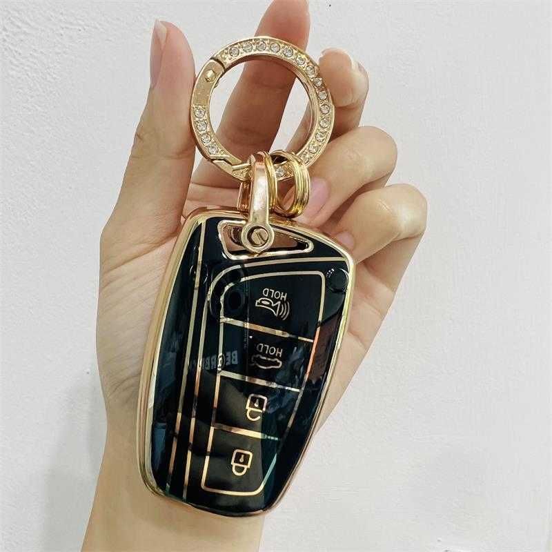 Black o Keychain