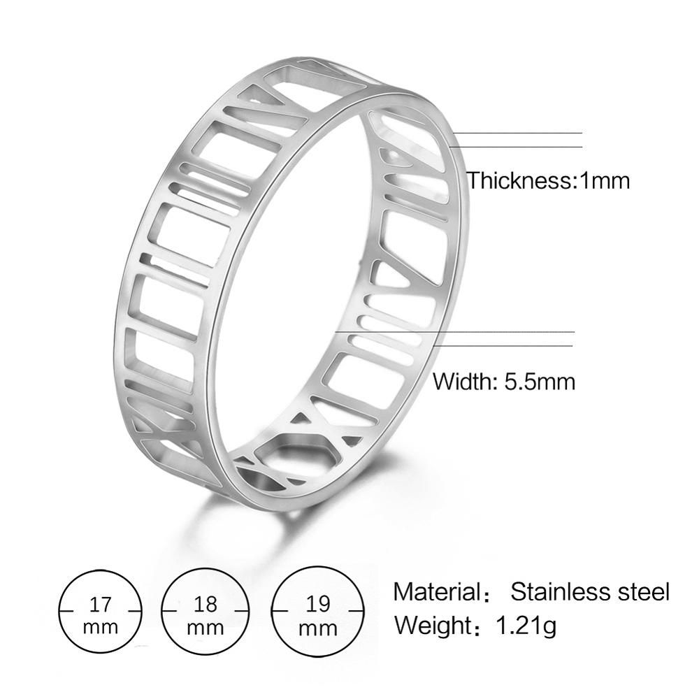 Roman Numerals Steel