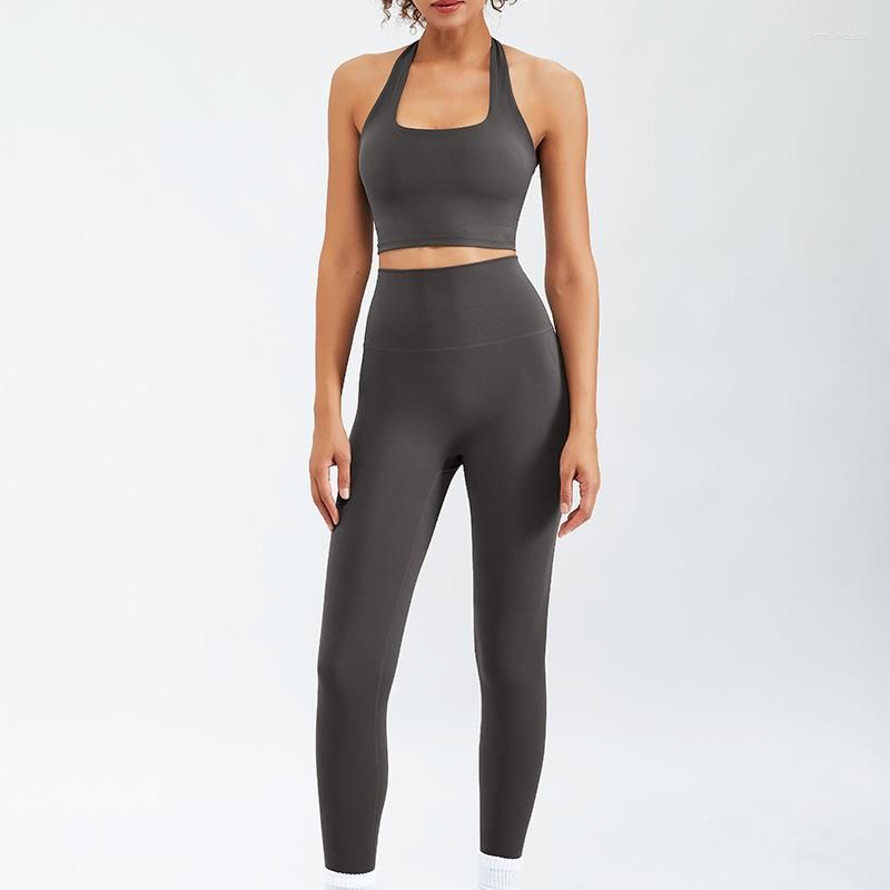 Dark Gray Yoga Set1