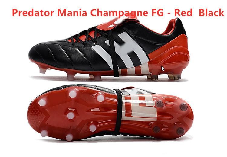 Predator Mania Champagne FG - Kırmızı Siyah