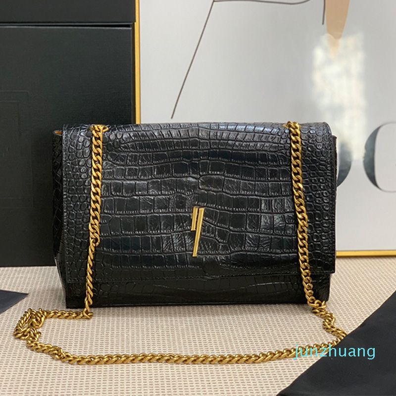 Large Chain Bag Messenger Crossbody Bags Fashion Two Sided Leather Nubuck  Black Shoulder Handbag Gold 88 Square Flap Women Handbags Cell Phone Purse  Wallets From Junzhuang, $137.31