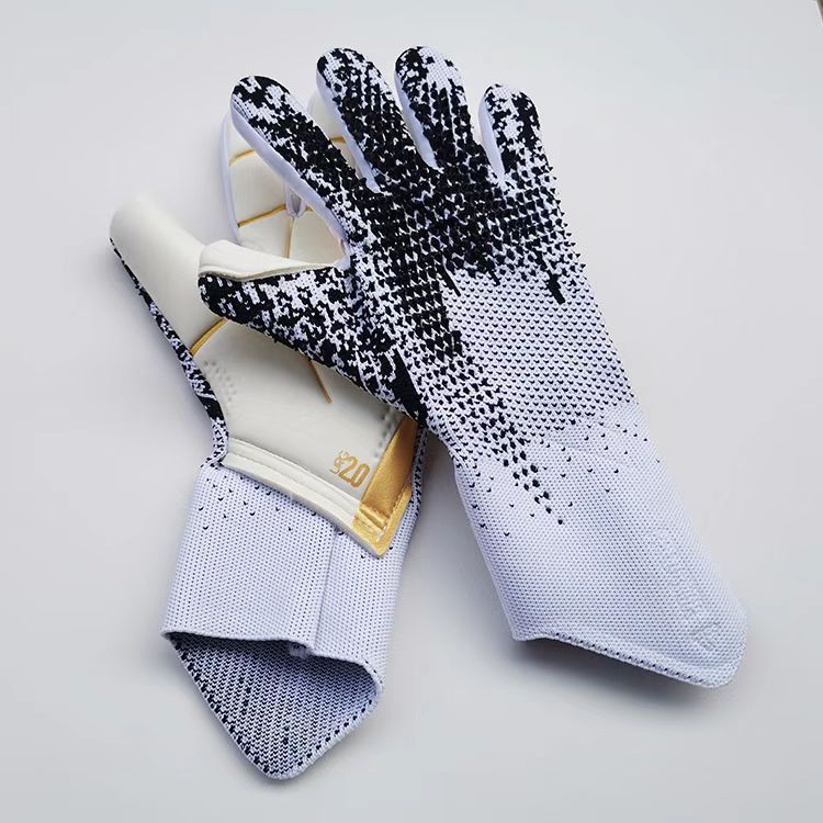 Gants de gardien de but noir blanc c-blanc