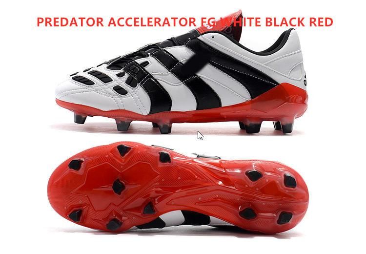 Accelerator fg أبيض أسود أحمر