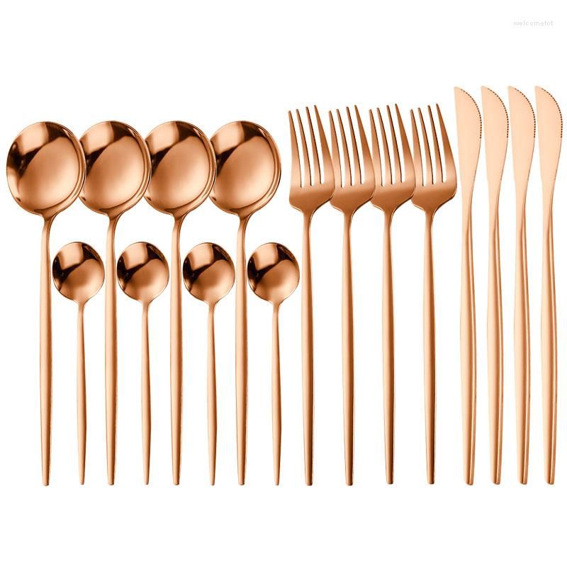 Rose Gold -16 PCS