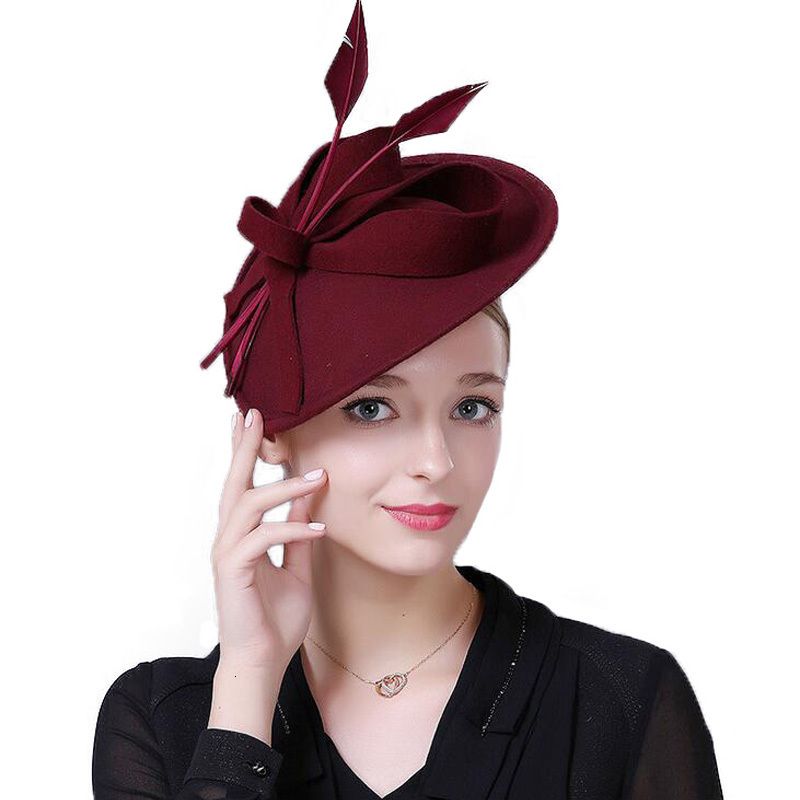 Wino Red Derby Hat