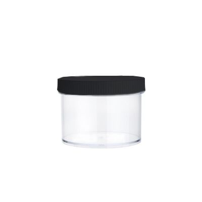 Jar de 200 ml com tampas pretas