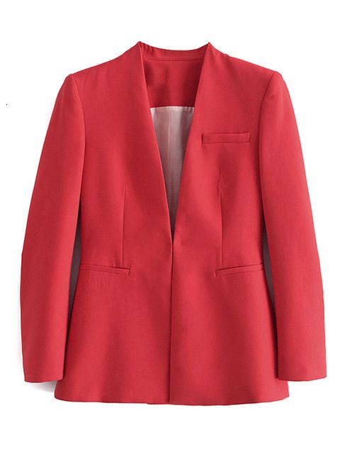 red blazer