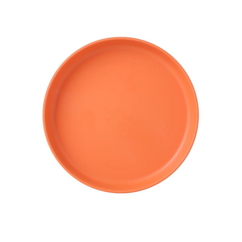 Round Plate-Orange