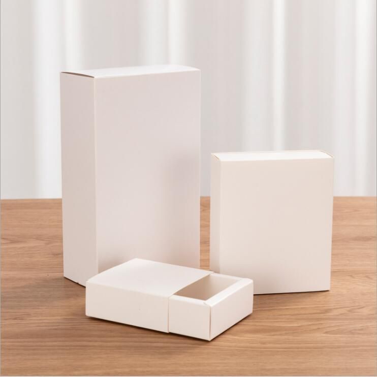 Wit-binnen 6.5x6.5x3 cm-10pcs