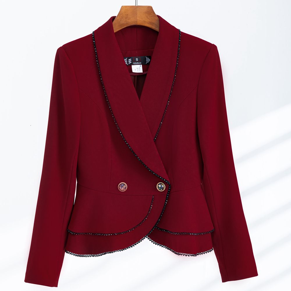 red blazer