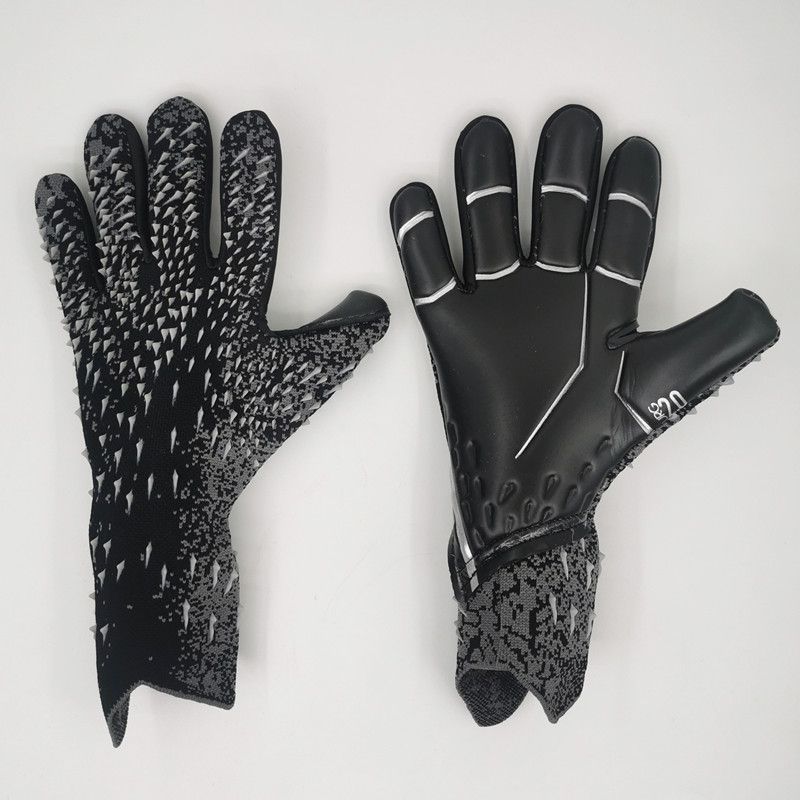 A-black goalkeeper gloves