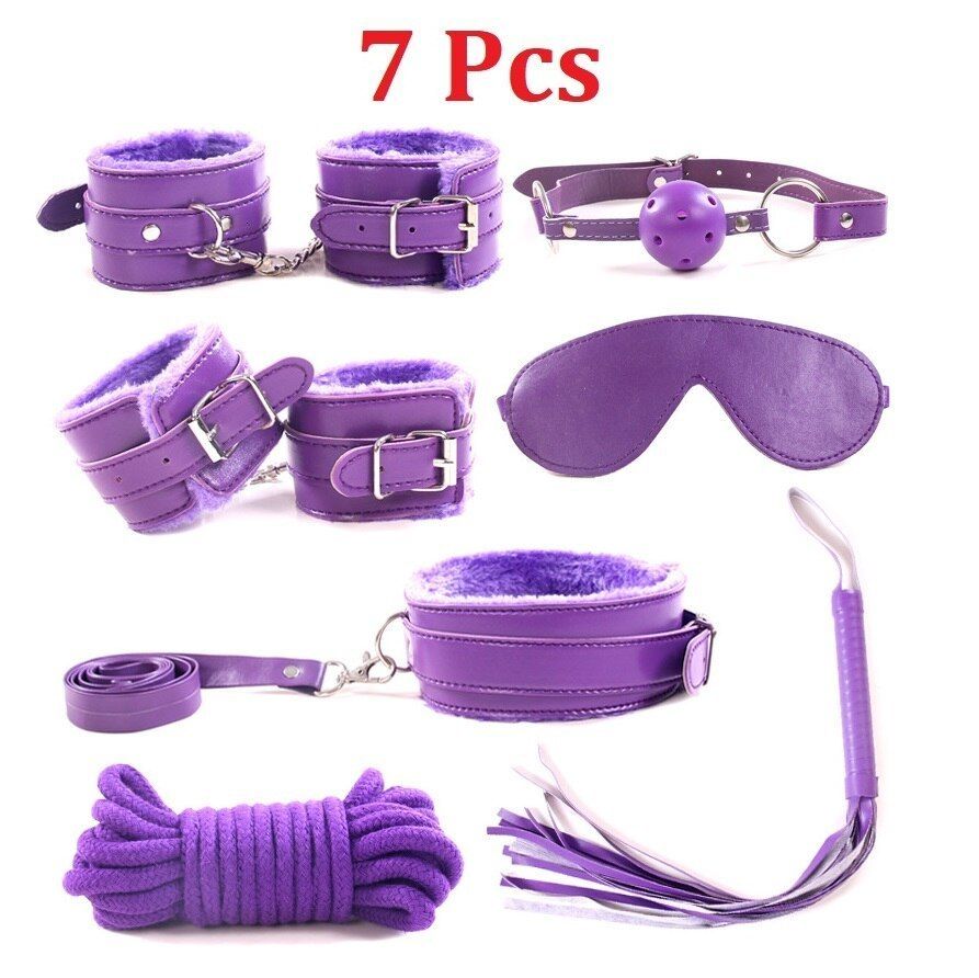 Leather 7pcs Purple