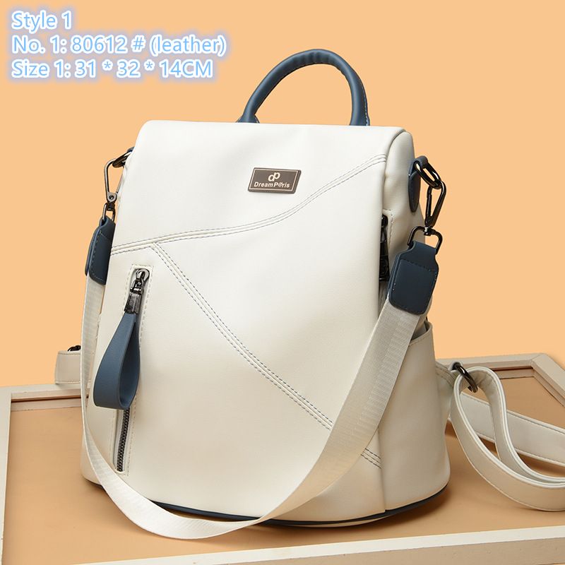 Blue and White-80612 # (leather)