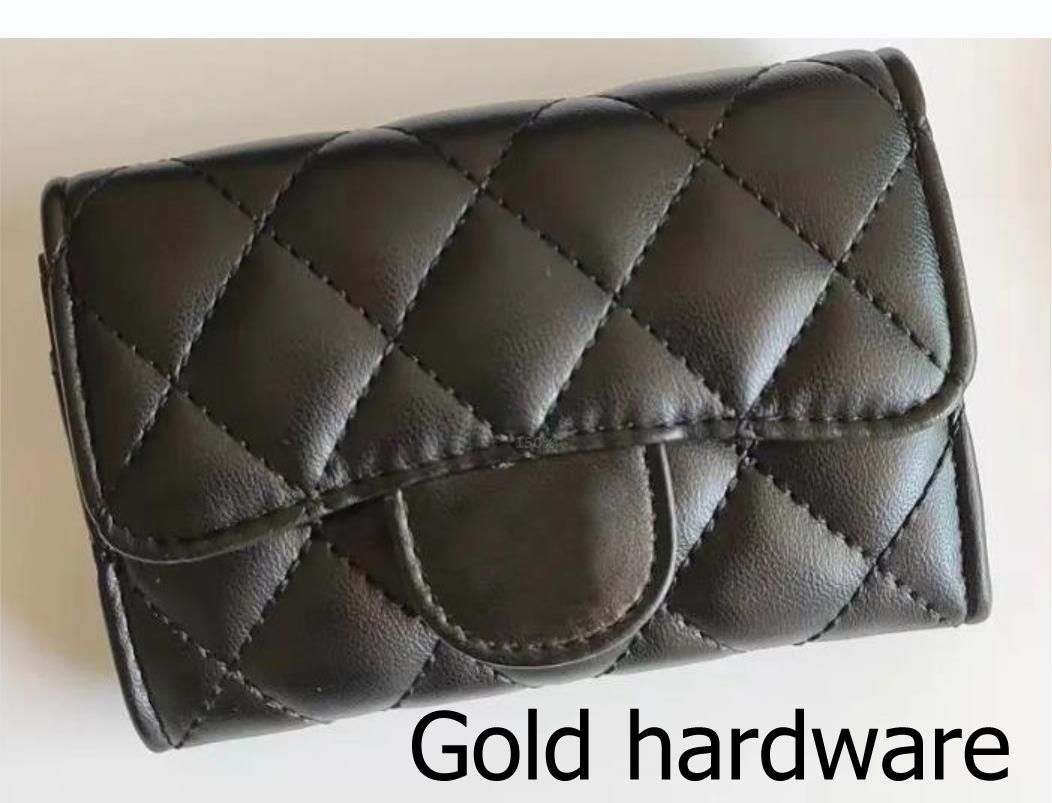 Lambskin Black-gold Hardware