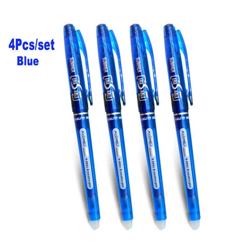 4pcs الأزرق Pen-0.7mm