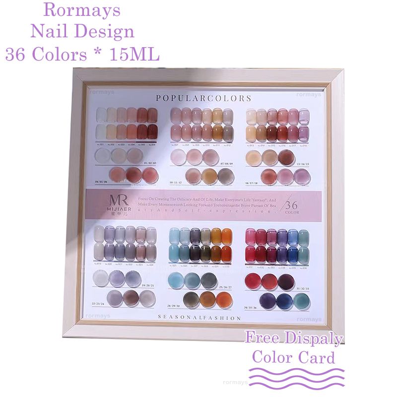 36 Colors Set