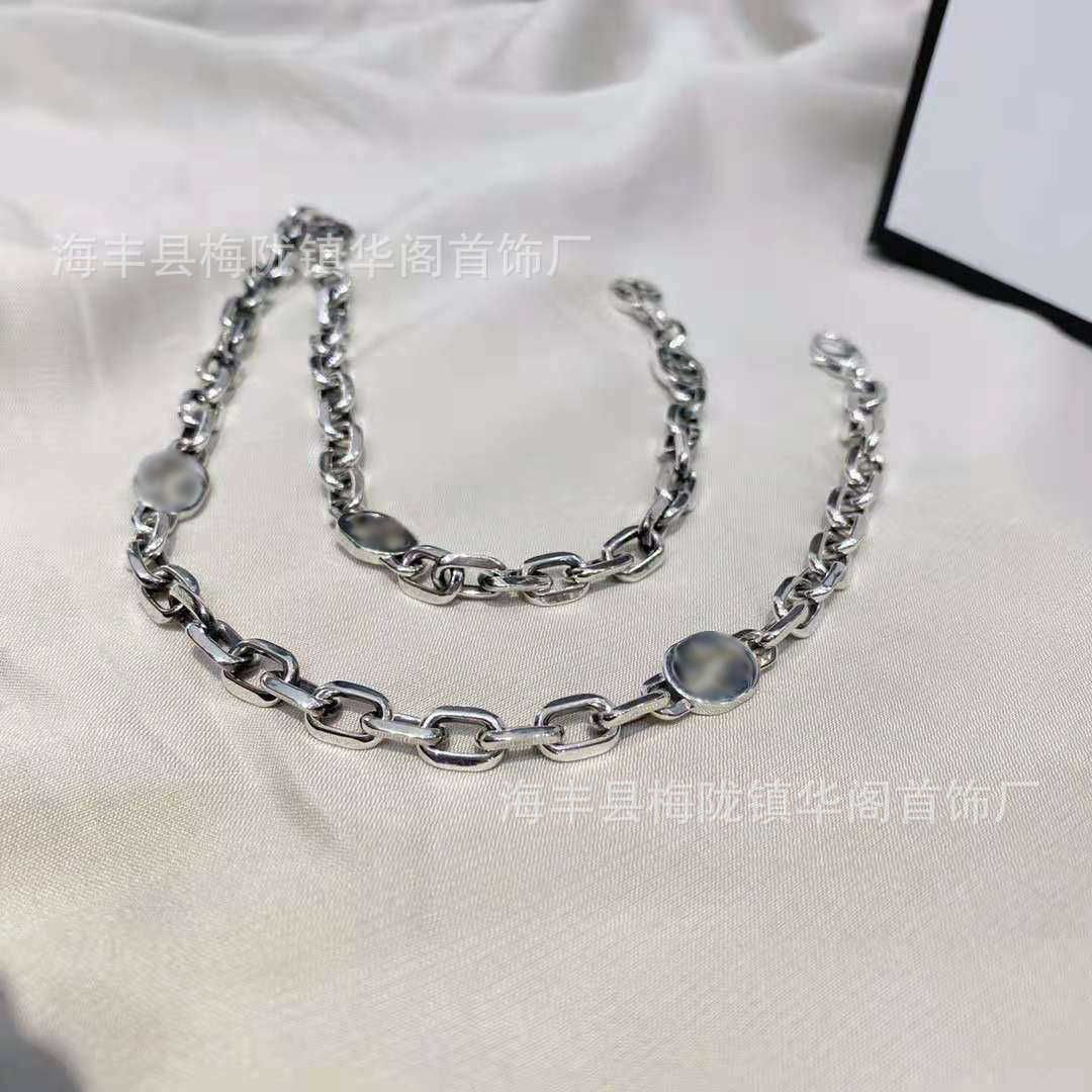 Collier imbriqué-925 argent