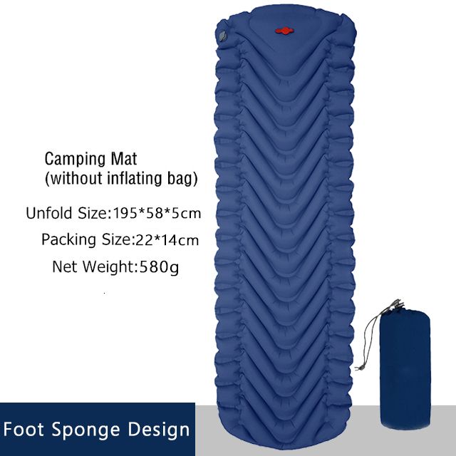 Foot Navy Blue Mat-One Seat